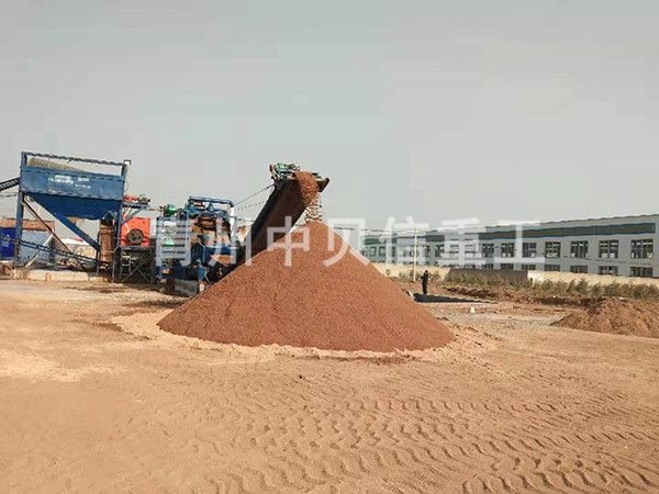 Large crushing production line