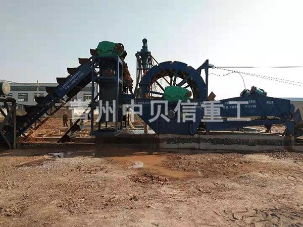 Large crushing production line