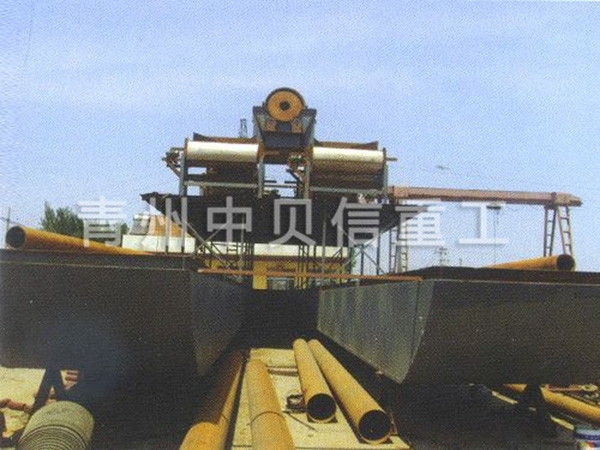Cutter suction sand pumping and iron separation equipment