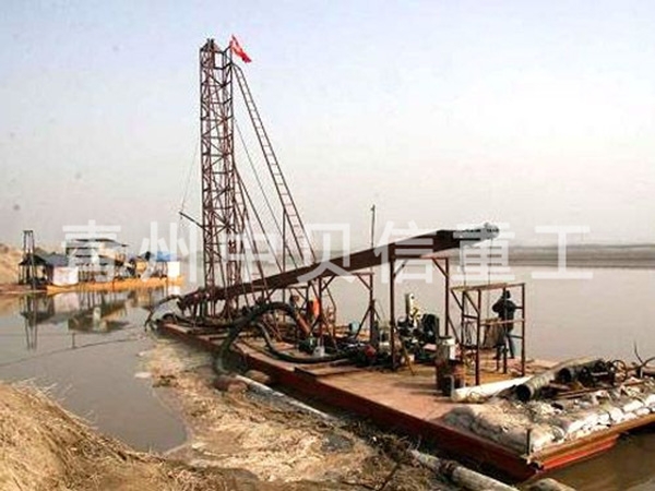 Drilling sand pumping vessel