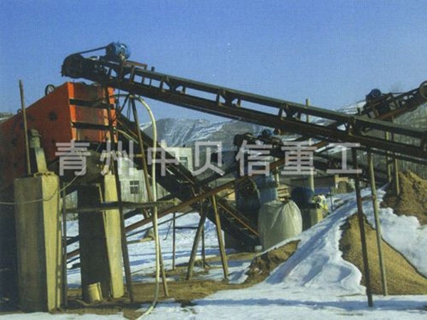 Gravel sand production line