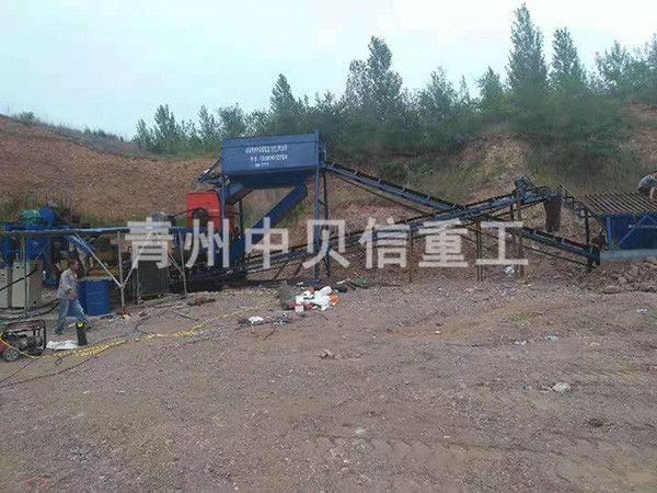 Pebble sand production line