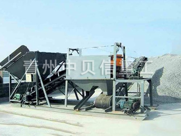 Special stone washing machine for highway